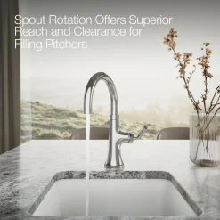 Single-handle bar sink faucet^Kohler Best