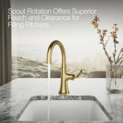 Single-handle bar sink faucet^Kohler Best
