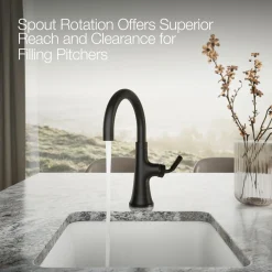 Single-handle bar sink faucet^Kohler Best