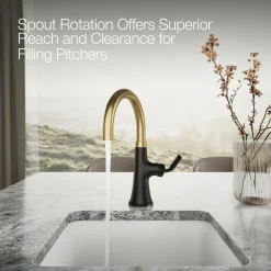 Single-handle bar sink faucet^Kohler Best