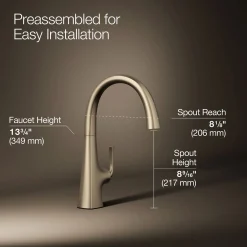 Single-handle bar sink faucet^Kohler Sale