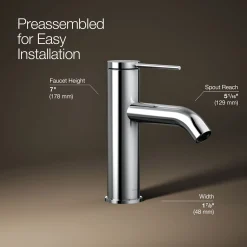 Single-handle bathroom sink faucet, 1.2 gpm^Kohler Sale