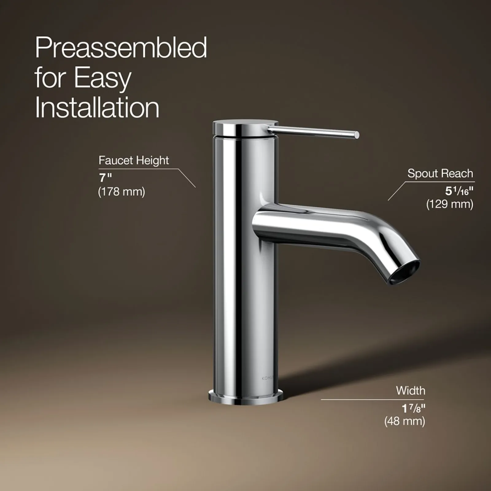 Single-handle bathroom sink faucet, 1.2 gpm^Kohler Sale