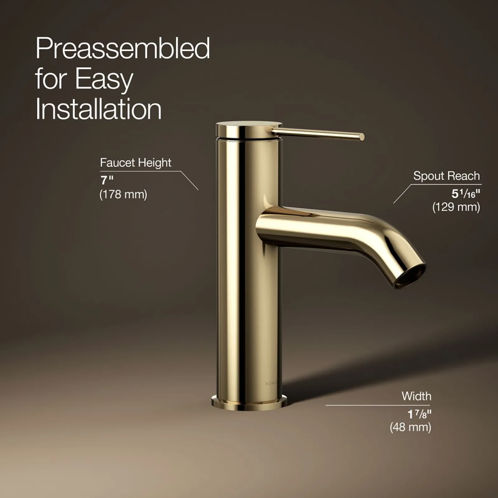 Single-handle bathroom sink faucet, 1.2 gpm^Kohler Sale