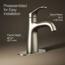 Single-handle bathroom sink faucet, 0.5 gpm^Kohler Clearance
