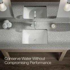 Single-handle bathroom sink faucet, 1.2 gpm^Kohler