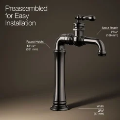 Single-handle bathroom sink faucet, 1.2 gpm^Kohler