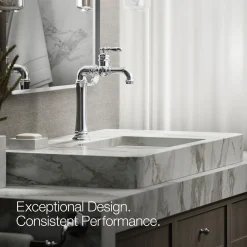 Single-handle bathroom sink faucet, 1.2 gpm^Kohler