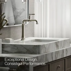 Single-handle bathroom sink faucet, 1.2 gpm^Kohler