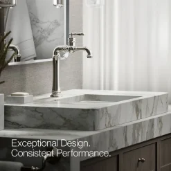 Single-handle bathroom sink faucet, 1.2 gpm^Kohler