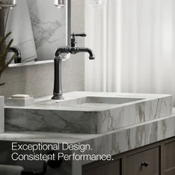 Single-handle bathroom sink faucet, 1.2 gpm^Kohler