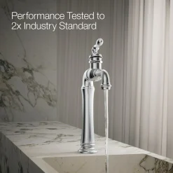 Single-handle bathroom sink faucet, 1.2 gpm^Kohler