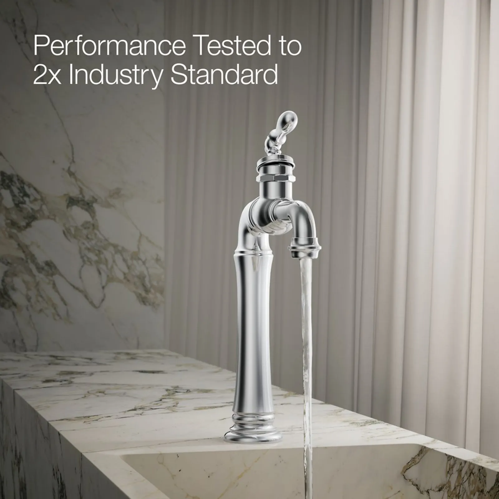Single-handle bathroom sink faucet, 1.2 gpm^Kohler