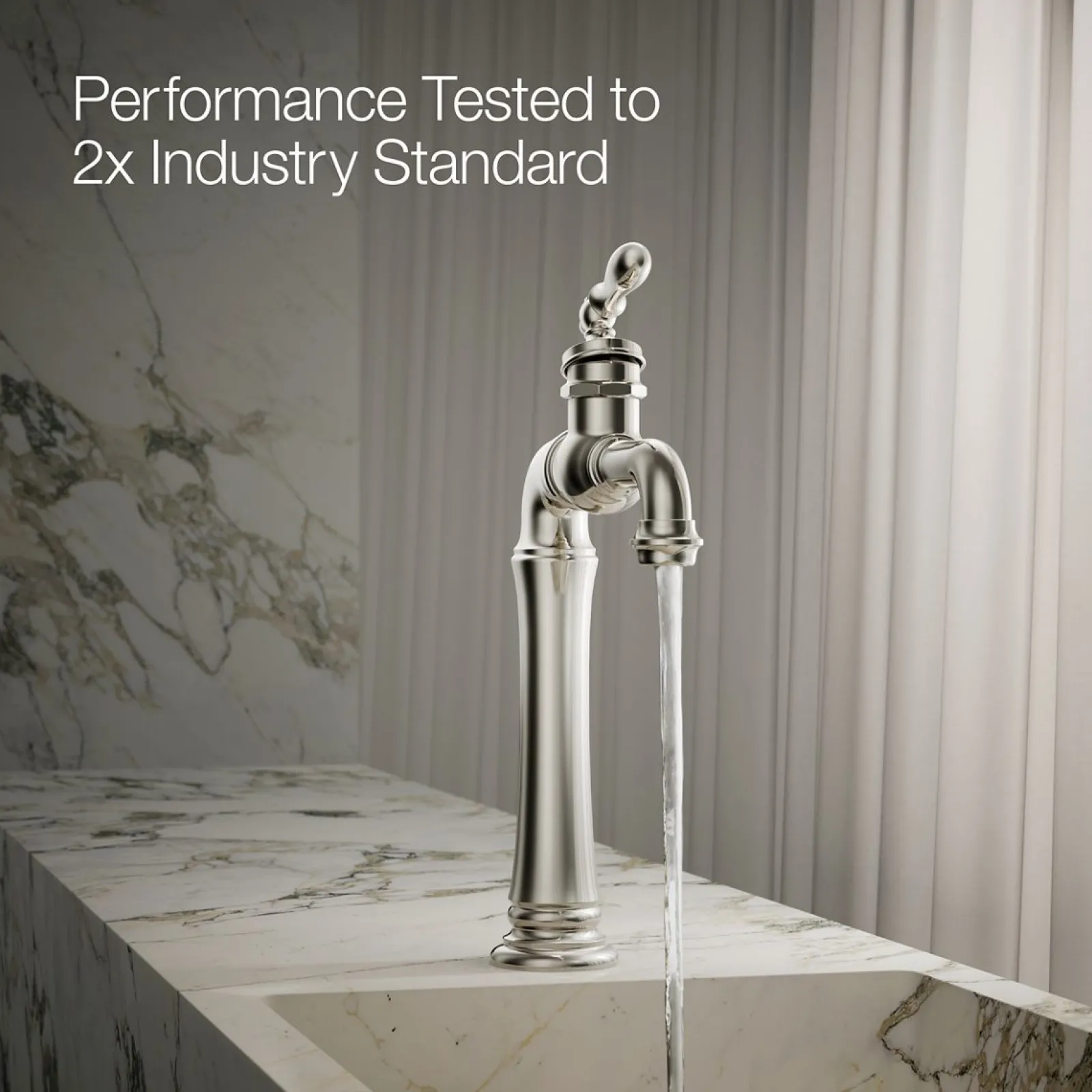 Single-handle bathroom sink faucet, 1.2 gpm^Kohler