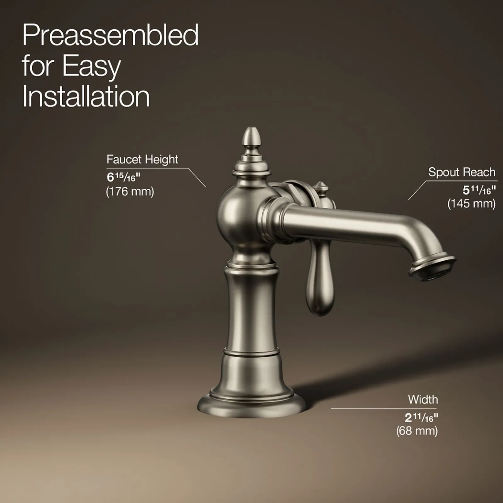 Single-handle bathroom sink faucet, 1.2 gpm^Kohler Online