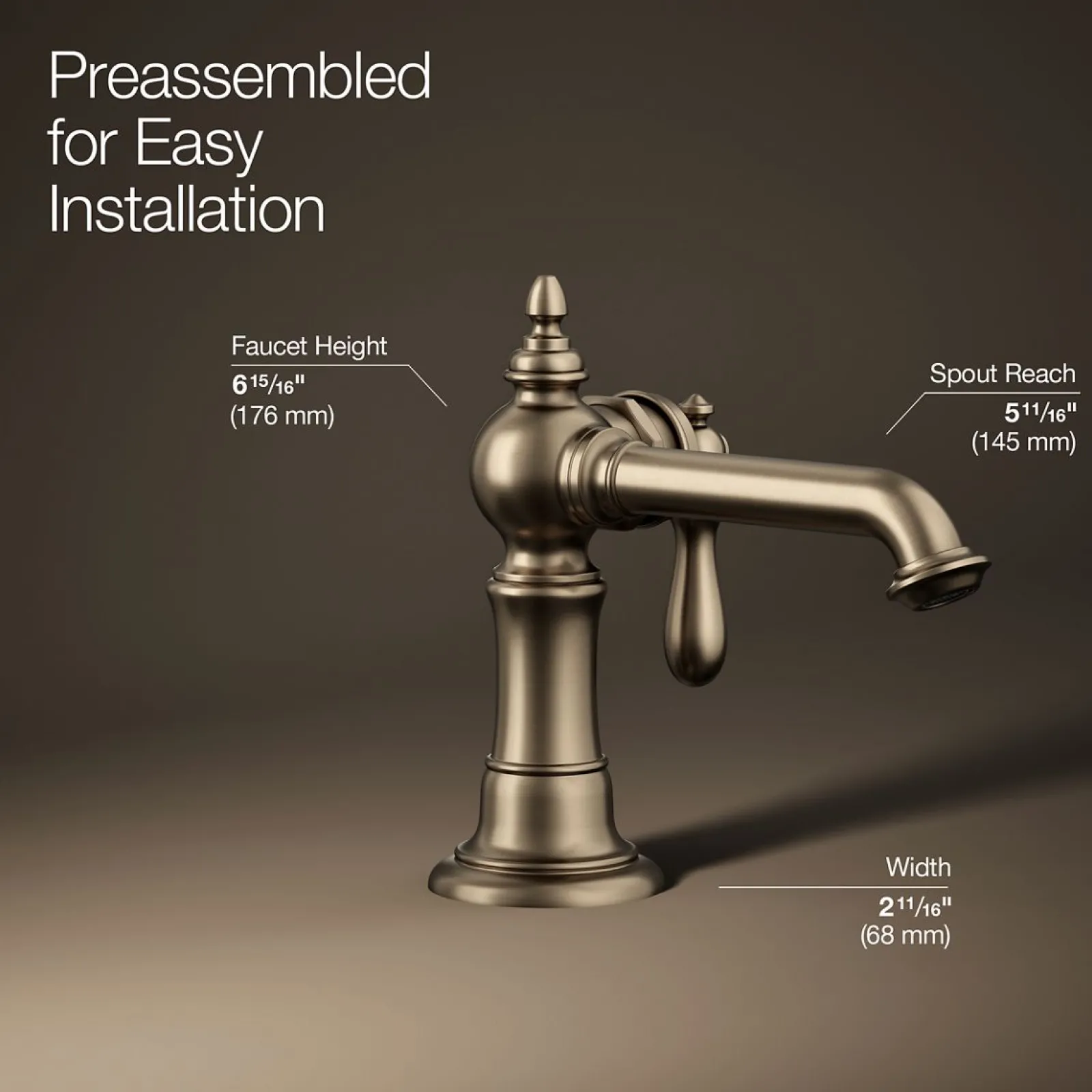 Single-handle bathroom sink faucet, 1.2 gpm^Kohler Online