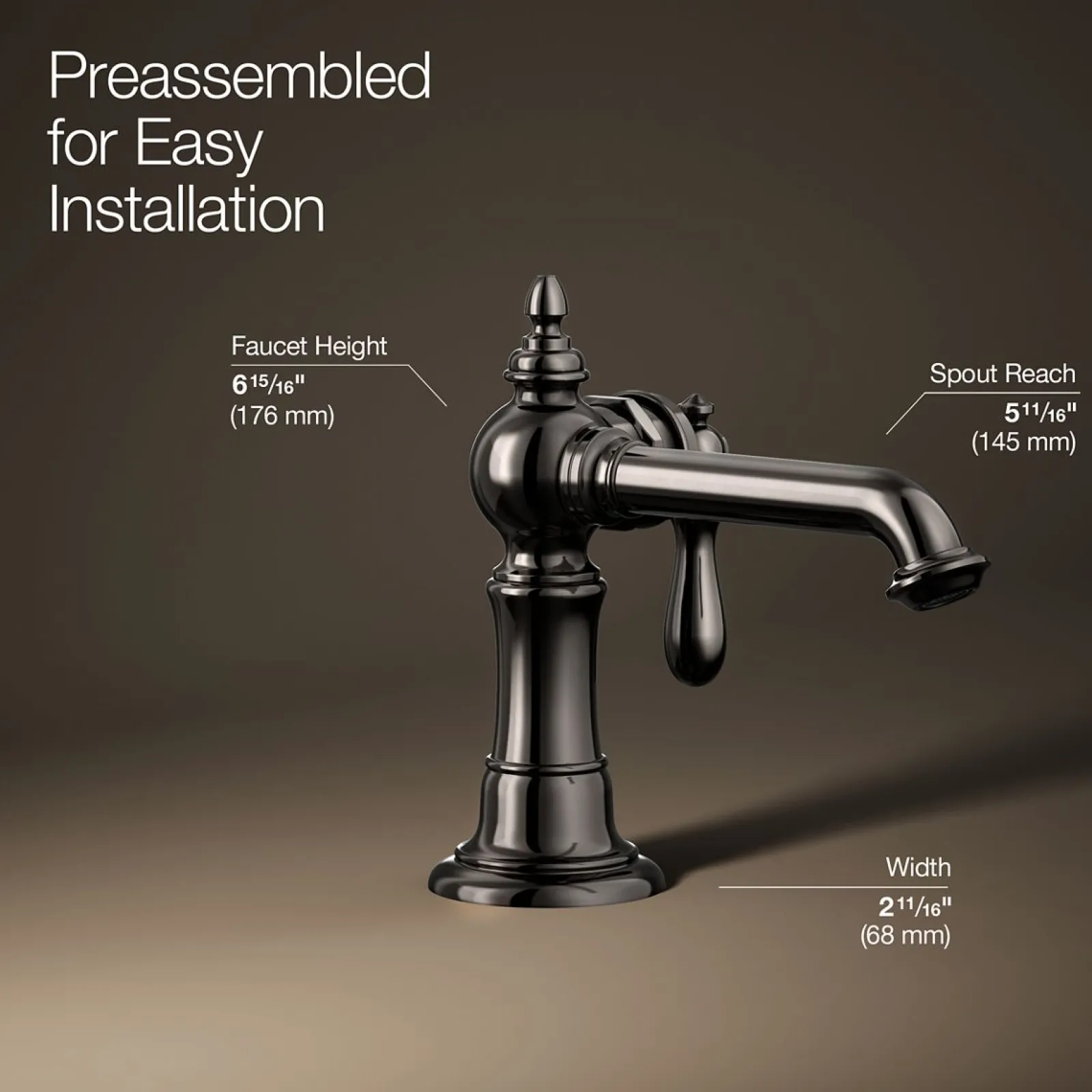 Single-handle bathroom sink faucet, 1.2 gpm^Kohler Online