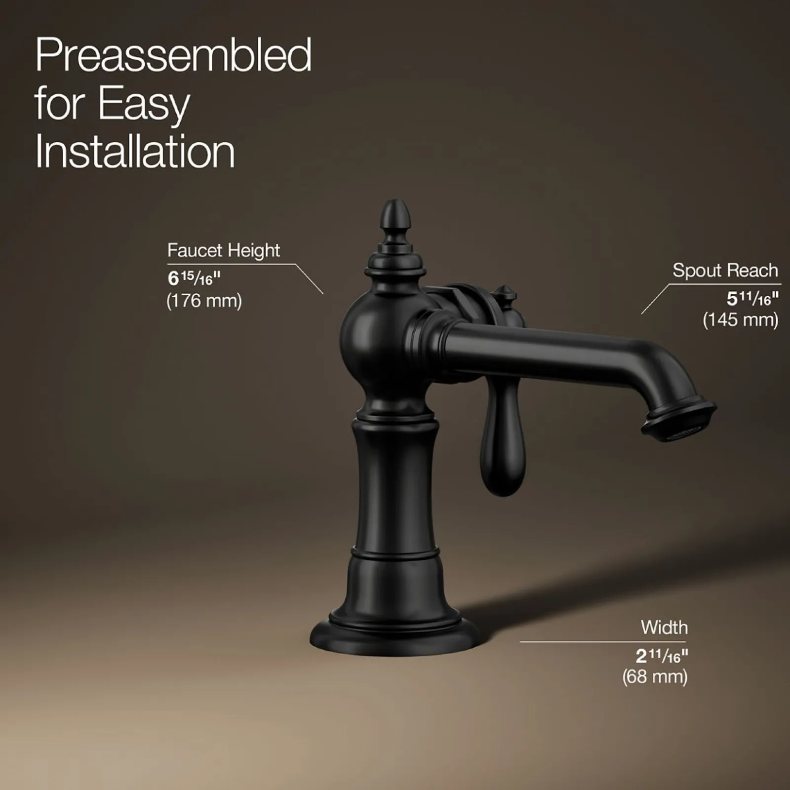 Single-handle bathroom sink faucet, 1.2 gpm^Kohler Online