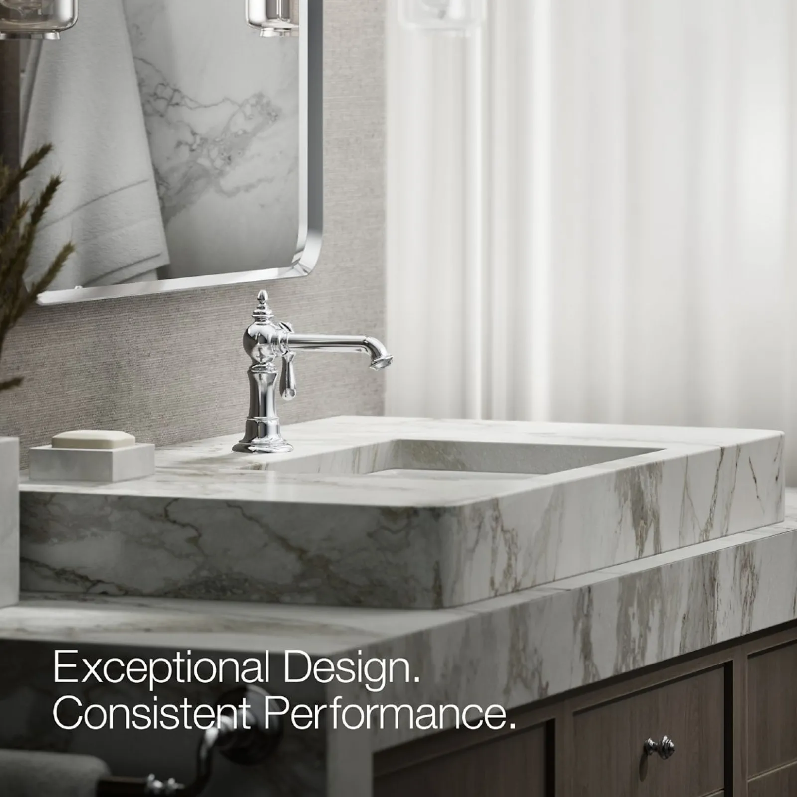 Single-handle bathroom sink faucet, 1.2 gpm^Kohler Online