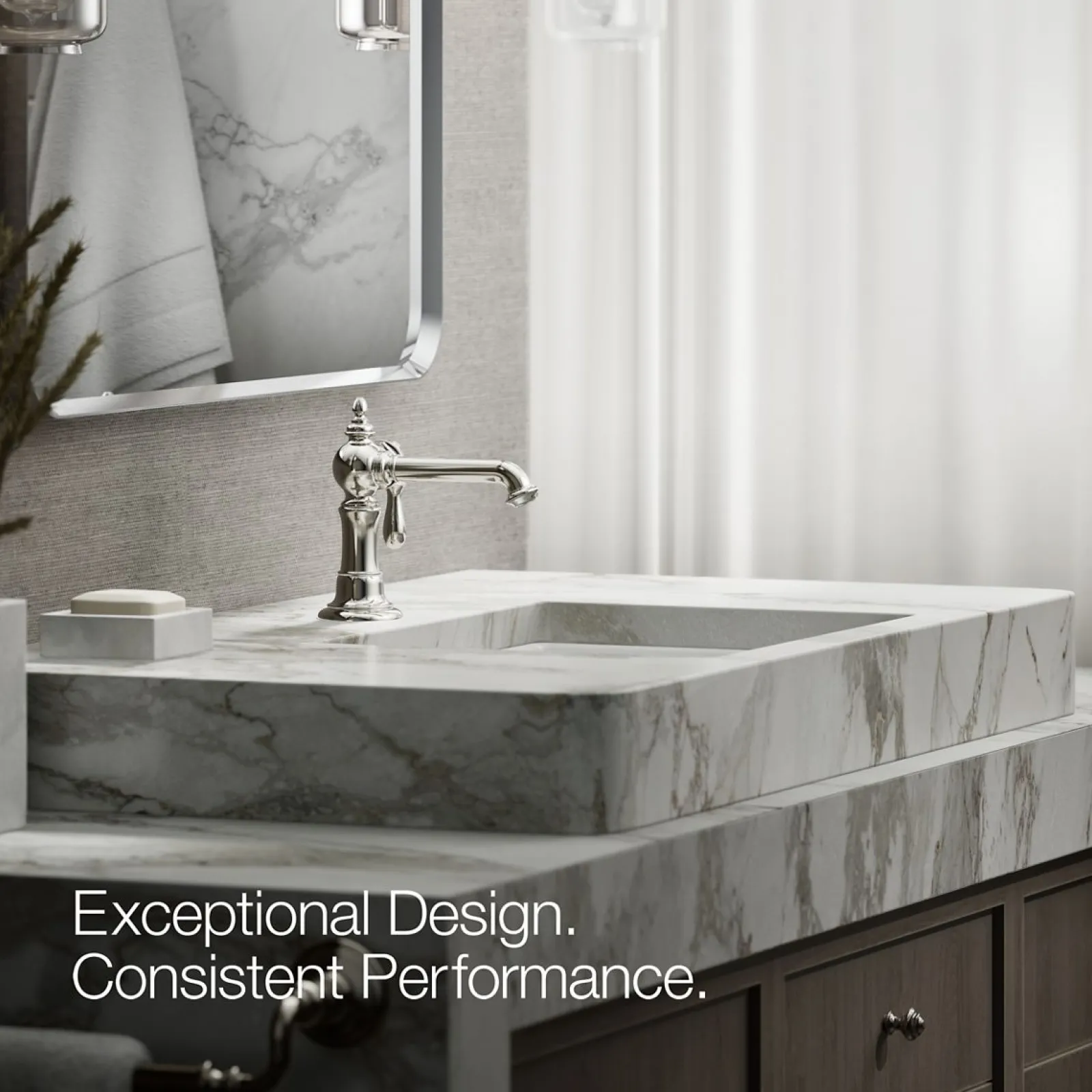 Single-handle bathroom sink faucet, 1.2 gpm^Kohler Online
