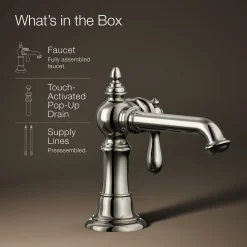 Single-handle bathroom sink faucet, 1.2 gpm^Kohler Online
