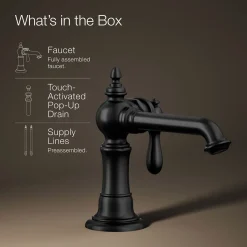 Single-handle bathroom sink faucet, 1.2 gpm^Kohler Online