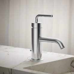 Single-handle bathroom sink faucet with Straight Lever handle, 1.2 gpm^Kohler New