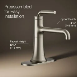 Single-handle bathroom sink faucet, 0.5 gpm^Kohler Online