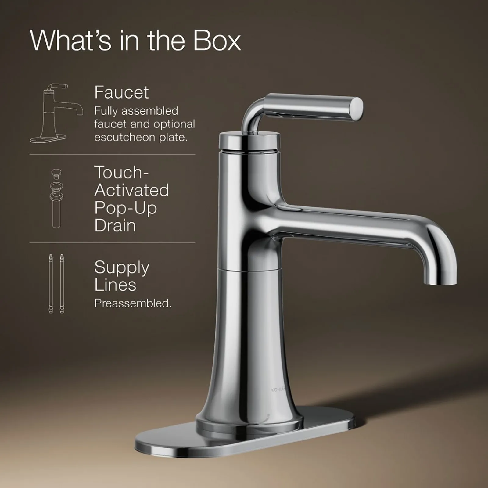Single-handle bathroom sink faucet, 1.2 gpm^Kohler Sale