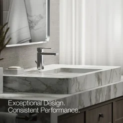 Single-handle bathroom sink faucet, 1.0 gpm^Kohler Online