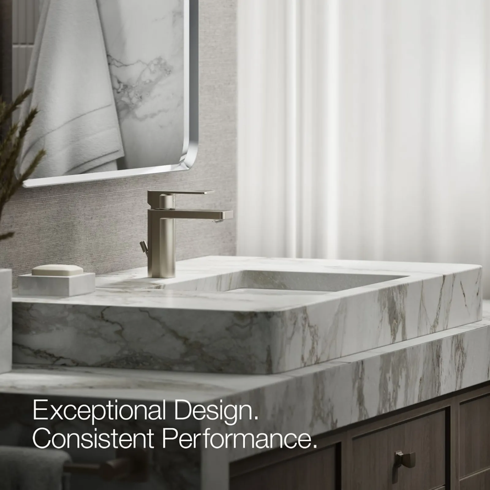 Single-handle bathroom sink faucet, 1.0 gpm^Kohler Online