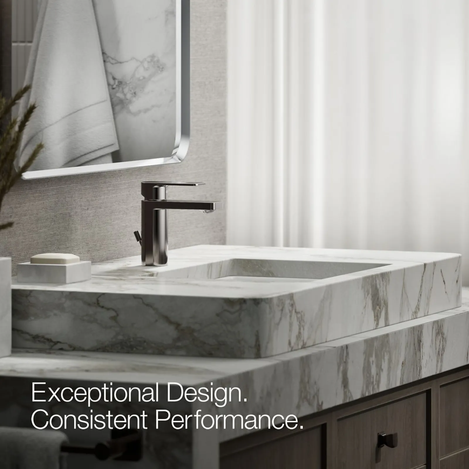 Single-handle bathroom sink faucet, 1.0 gpm^Kohler Online