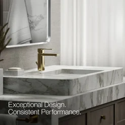 Single-handle bathroom sink faucet, 1.0 gpm^Kohler Online