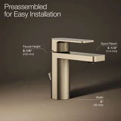 Single-handle bathroom sink faucet, 1.2 gpm^Kohler Sale
