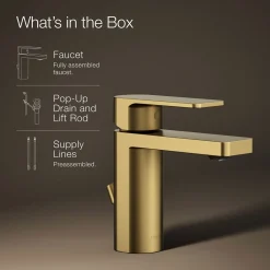 Single-handle bathroom sink faucet, 1.2 gpm^Kohler Sale