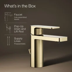 Single-handle bathroom sink faucet, 1.2 gpm^Kohler Sale