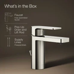 Single-handle bathroom sink faucet, 1.2 gpm^Kohler Sale