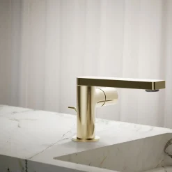 Single-handle bathroom sink faucet with Cylindrical handle, 1.2 gpm^Kohler