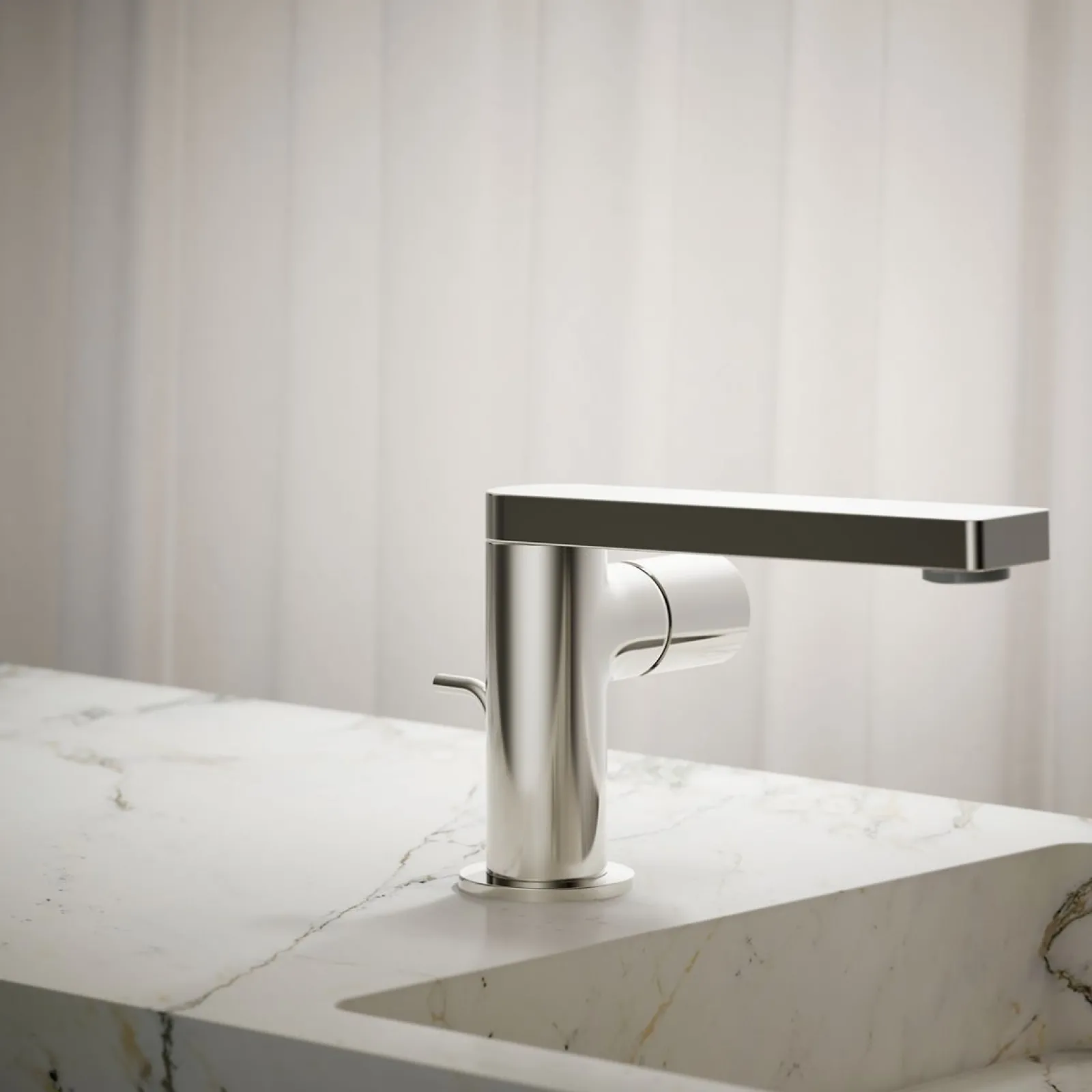 Single-handle bathroom sink faucet with Cylindrical handle, 1.2 gpm^Kohler