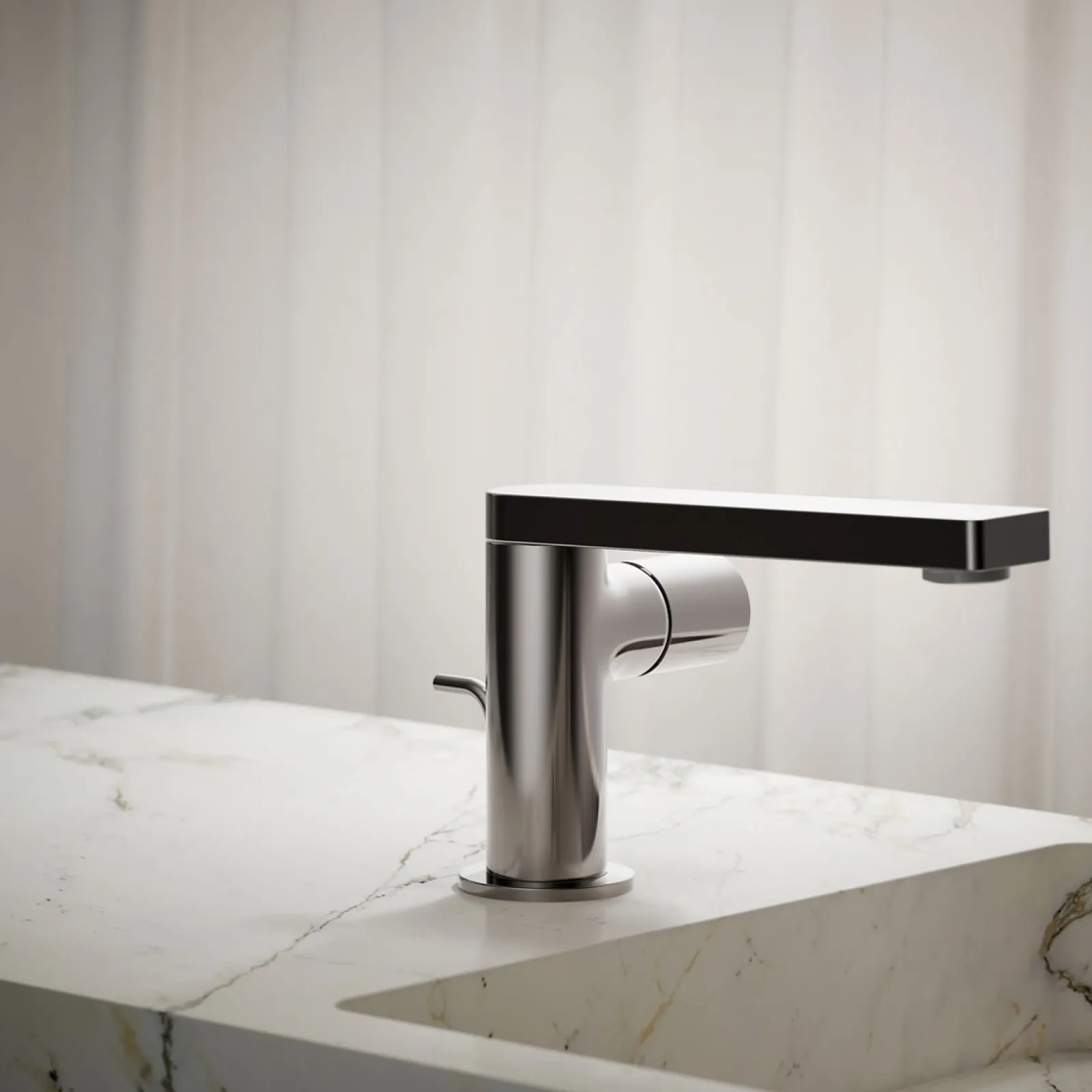 Single-handle bathroom sink faucet with Cylindrical handle, 1.2 gpm^Kohler