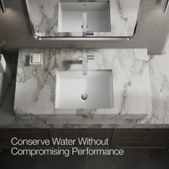 Single-handle bathroom sink faucet with Cylindrical handle, 1.2 gpm^Kohler