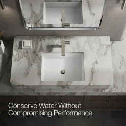 Single-handle bathroom sink faucet with Cylindrical handle, 1.2 gpm^Kohler
