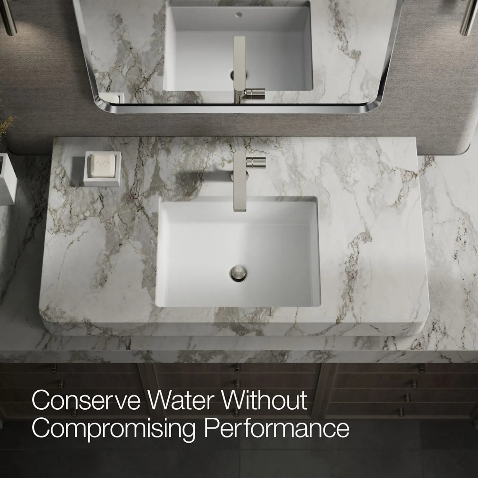 Single-handle bathroom sink faucet with Cylindrical handle, 1.2 gpm^Kohler