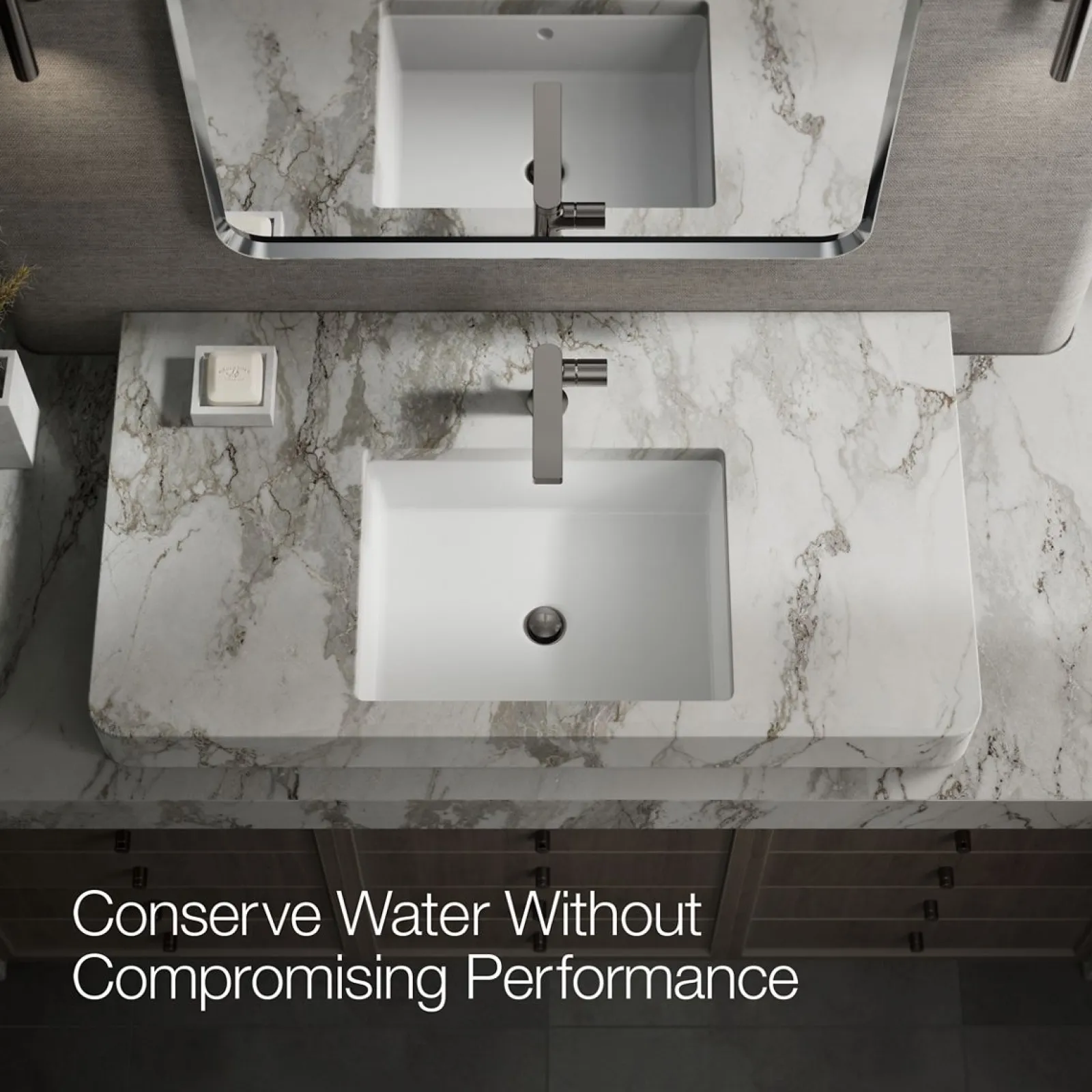 Single-handle bathroom sink faucet with Cylindrical handle, 1.2 gpm^Kohler