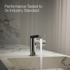 Single-handle bathroom sink faucet with Cylindrical handle, 1.2 gpm^Kohler