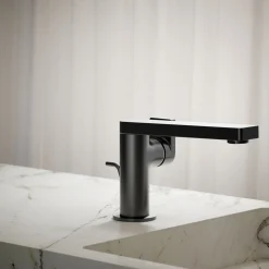 Single-handle bathroom sink faucet with Lever handle, 1.2 gpm^Kohler Hot