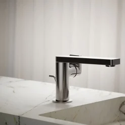 Single-handle bathroom sink faucet with Lever handle, 1.2 gpm^Kohler Hot
