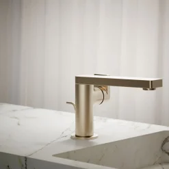 Single-handle bathroom sink faucet with Lever handle, 1.2 gpm^Kohler Hot