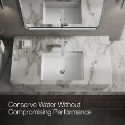 Single-handle bathroom sink faucet with Lever handle, 1.2 gpm^Kohler Hot