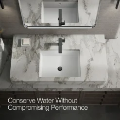 Single-handle bathroom sink faucet with Lever handle, 1.2 gpm^Kohler Hot